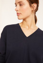 Organic cotton V-neck sweater - Meve