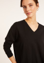 Pull ample col V en coton - Meve