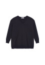 Organic cotton V-neck sweater - Meve