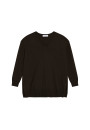Organic cotton V-neck sweater - Meve