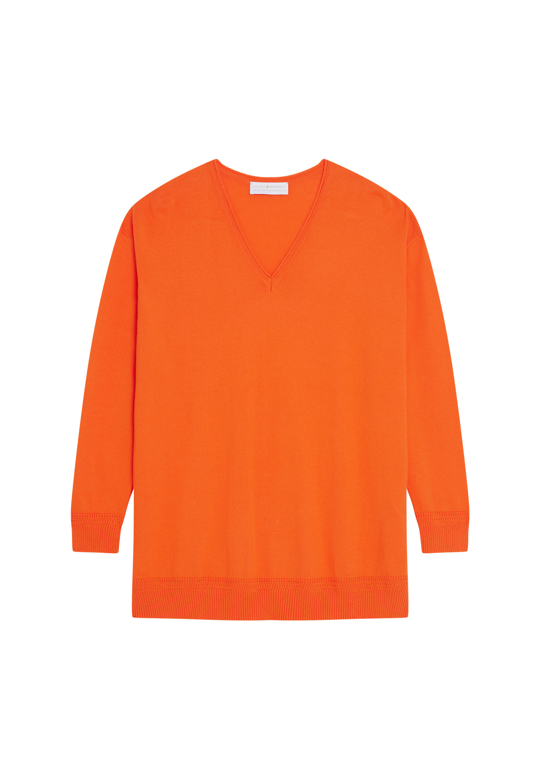 Organic cotton V-neck sweater - Meve