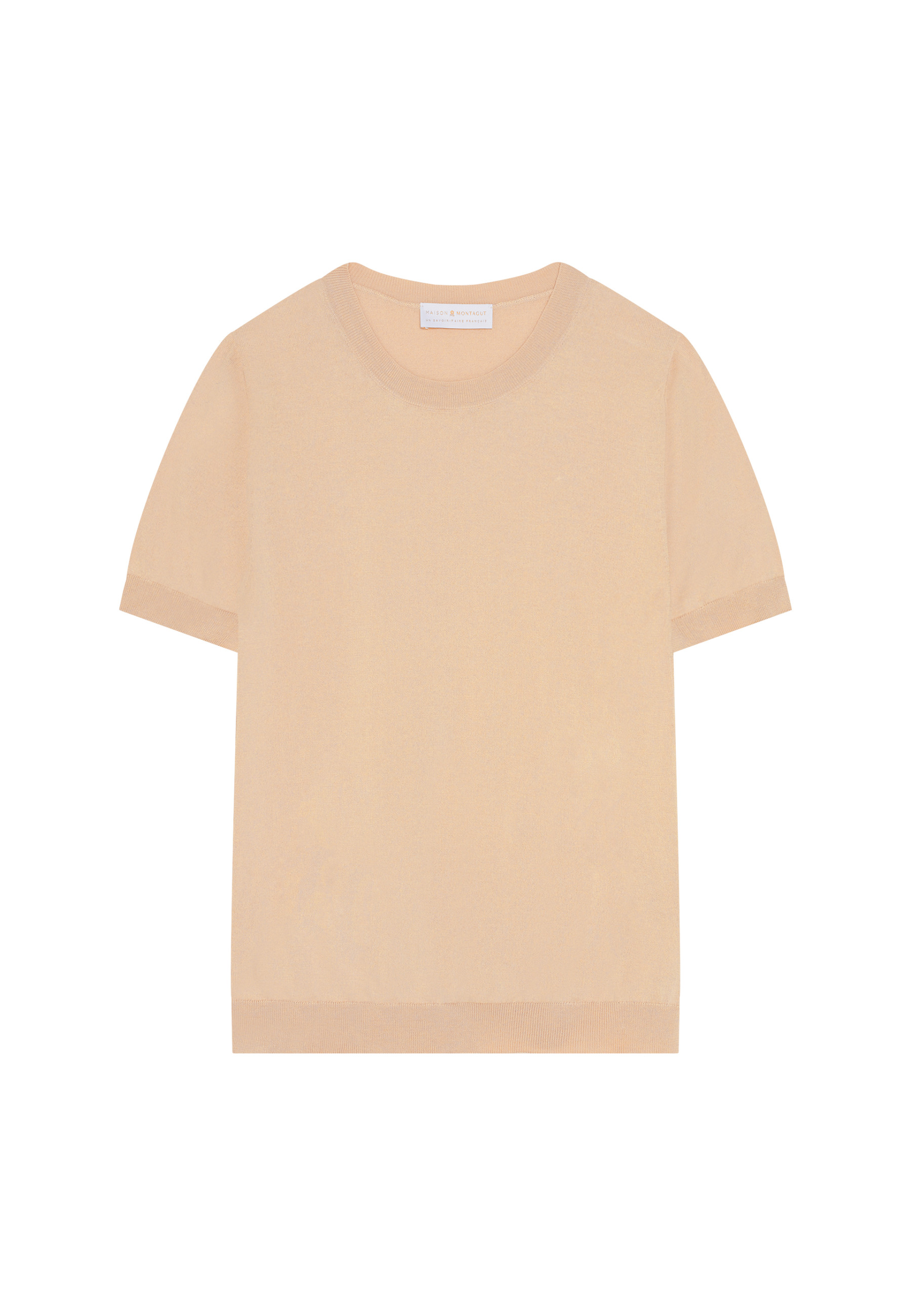 T-shirt col rond en coton bio - Moon