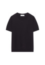 Round neck cotton T-shirt - Moon
