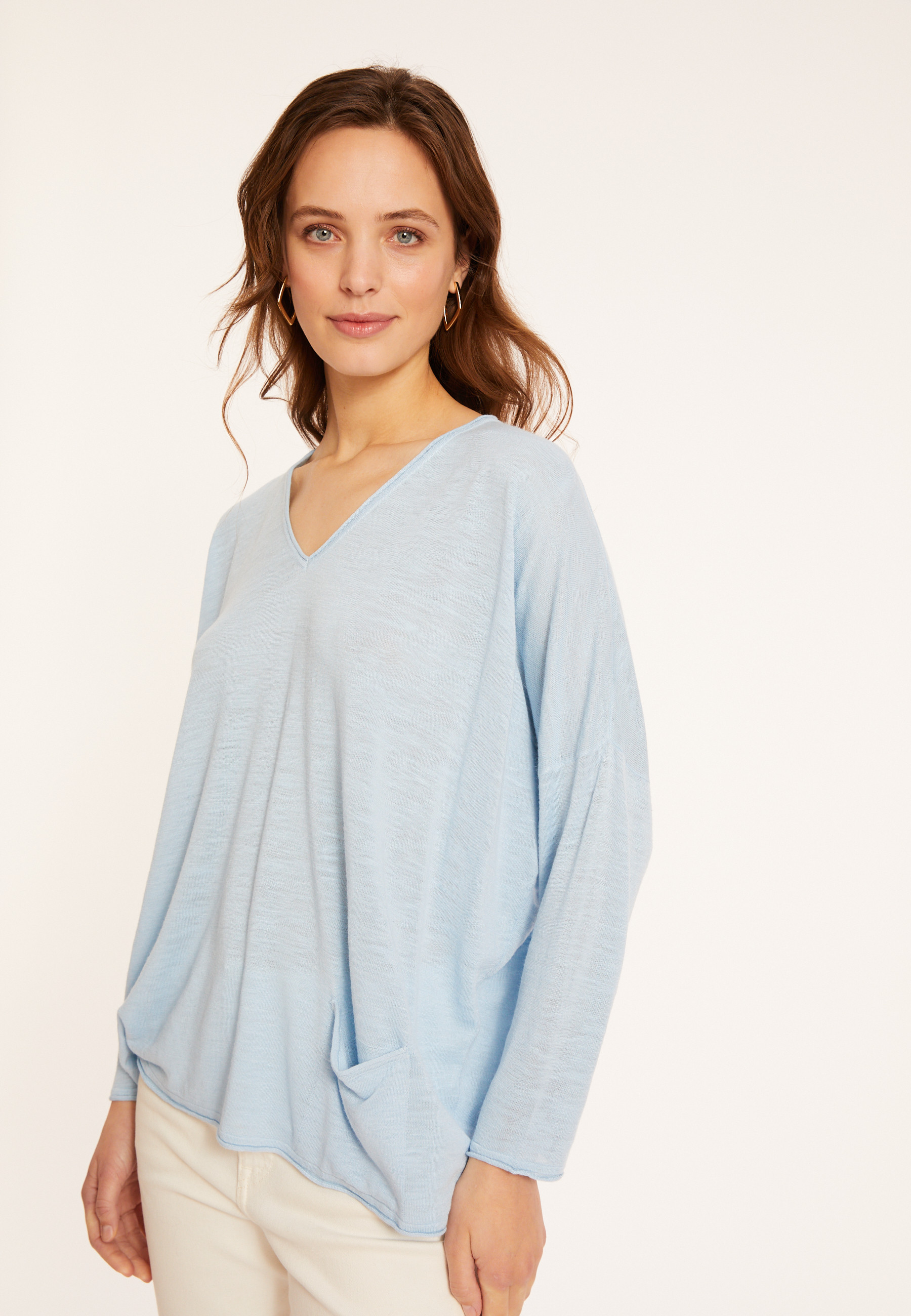 Loose-fit slub linen T-shirt - Balou