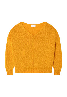 Loose cotton and linen jumper - Thalie