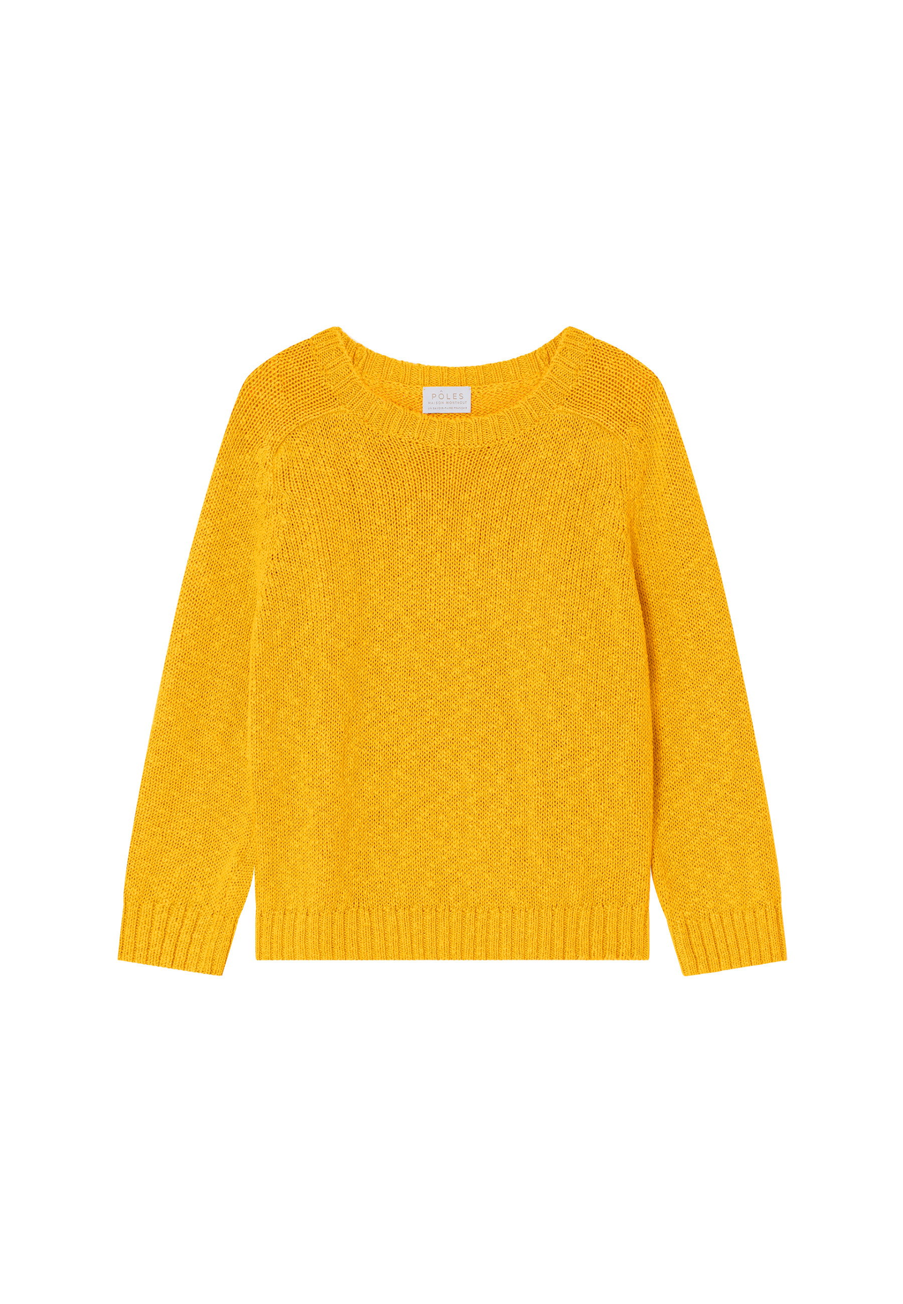 Cotton and linen hammer armhole sweater - Mick