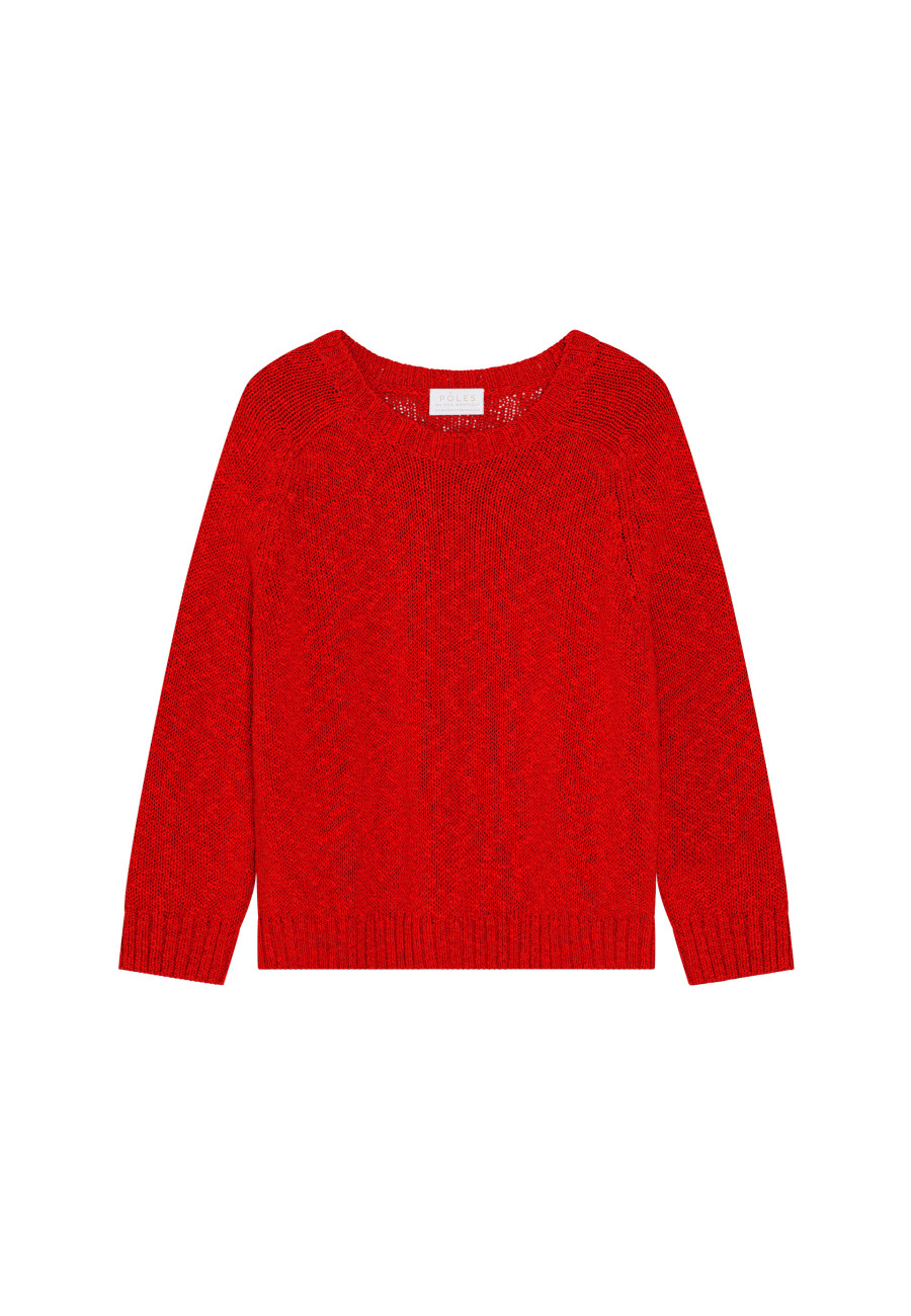 Pull col rond coton et lin - Mick