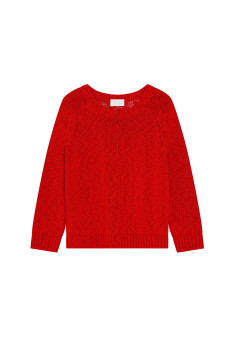 Pull emmanchures marteau en coton et lin - Mick