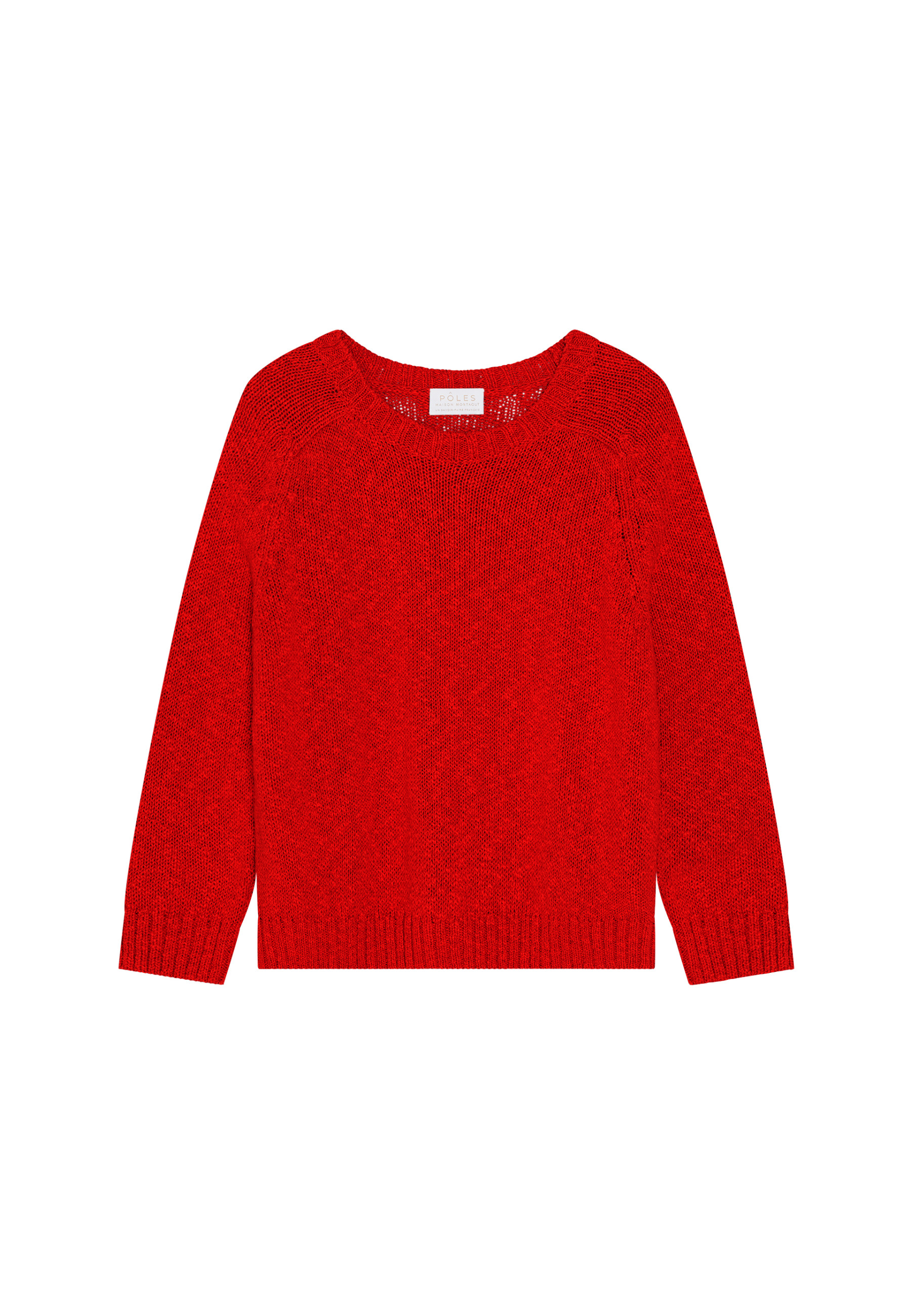 Cotton and linen hammer armhole sweater - Mick