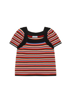 Organic cotton balloon sleeve T-shirt - Mezzo