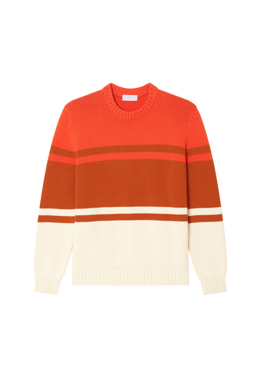 Pull en coton tricolor - Dustin
