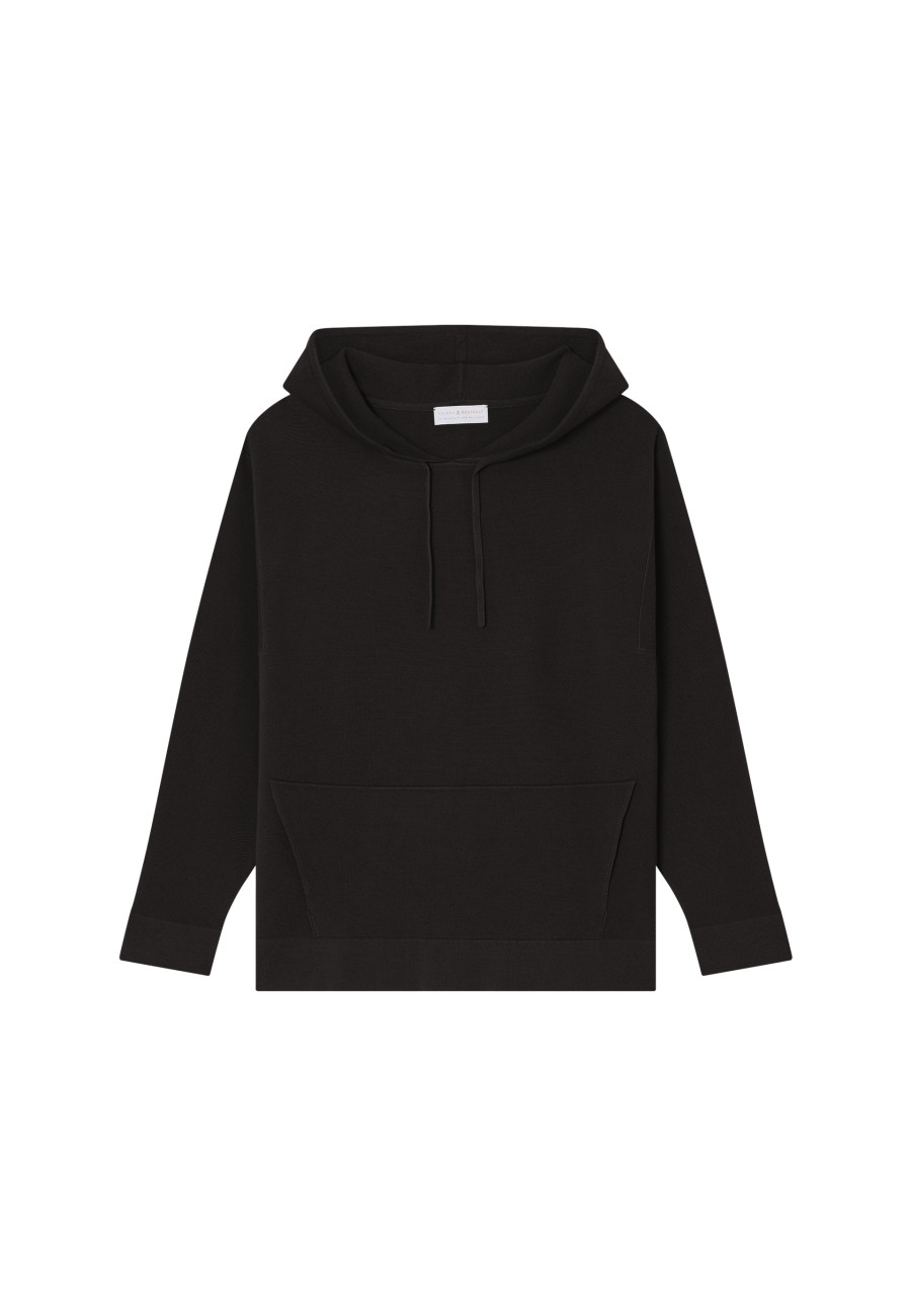 Hoodie with pockets in cotton - Damie