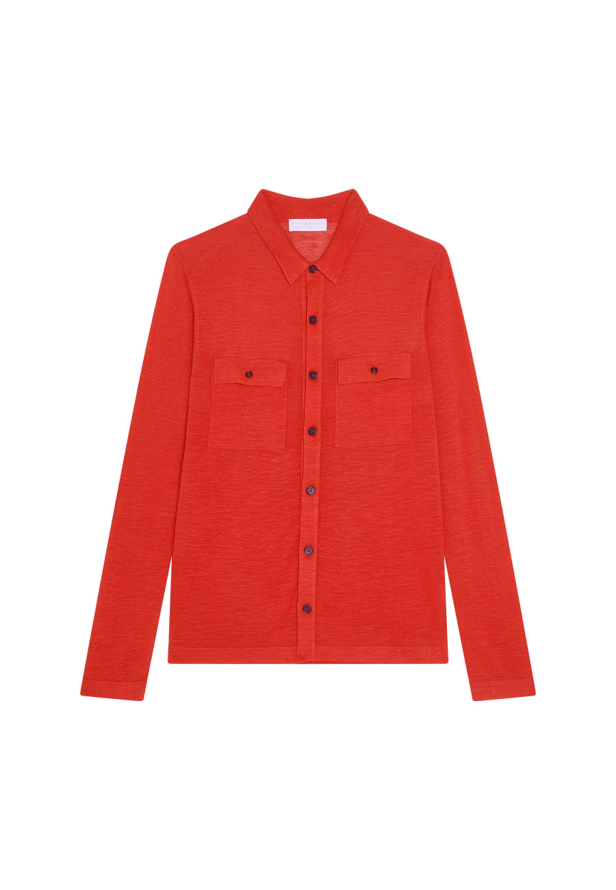 Camisa en lin flammé - Randy