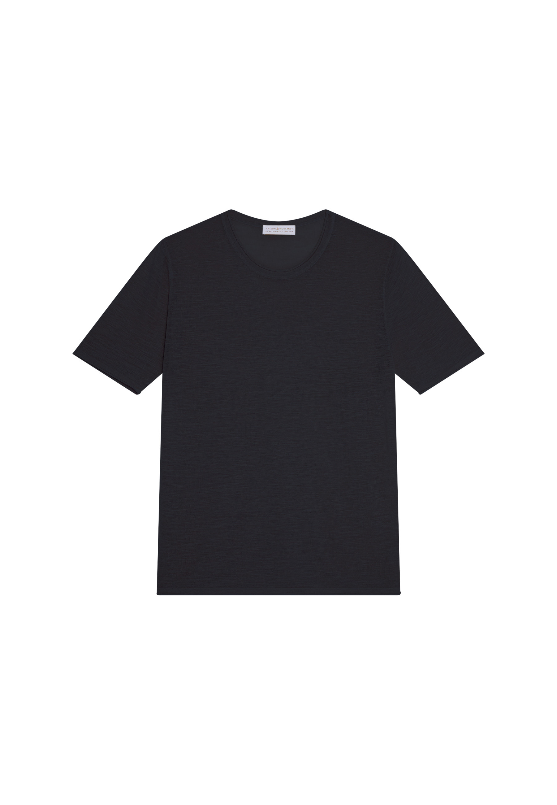 Slub linen round neck T-shirt - Renaud