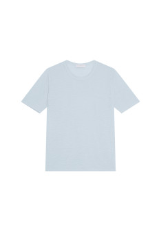 Slub linen round neck T-shirt - Renaud