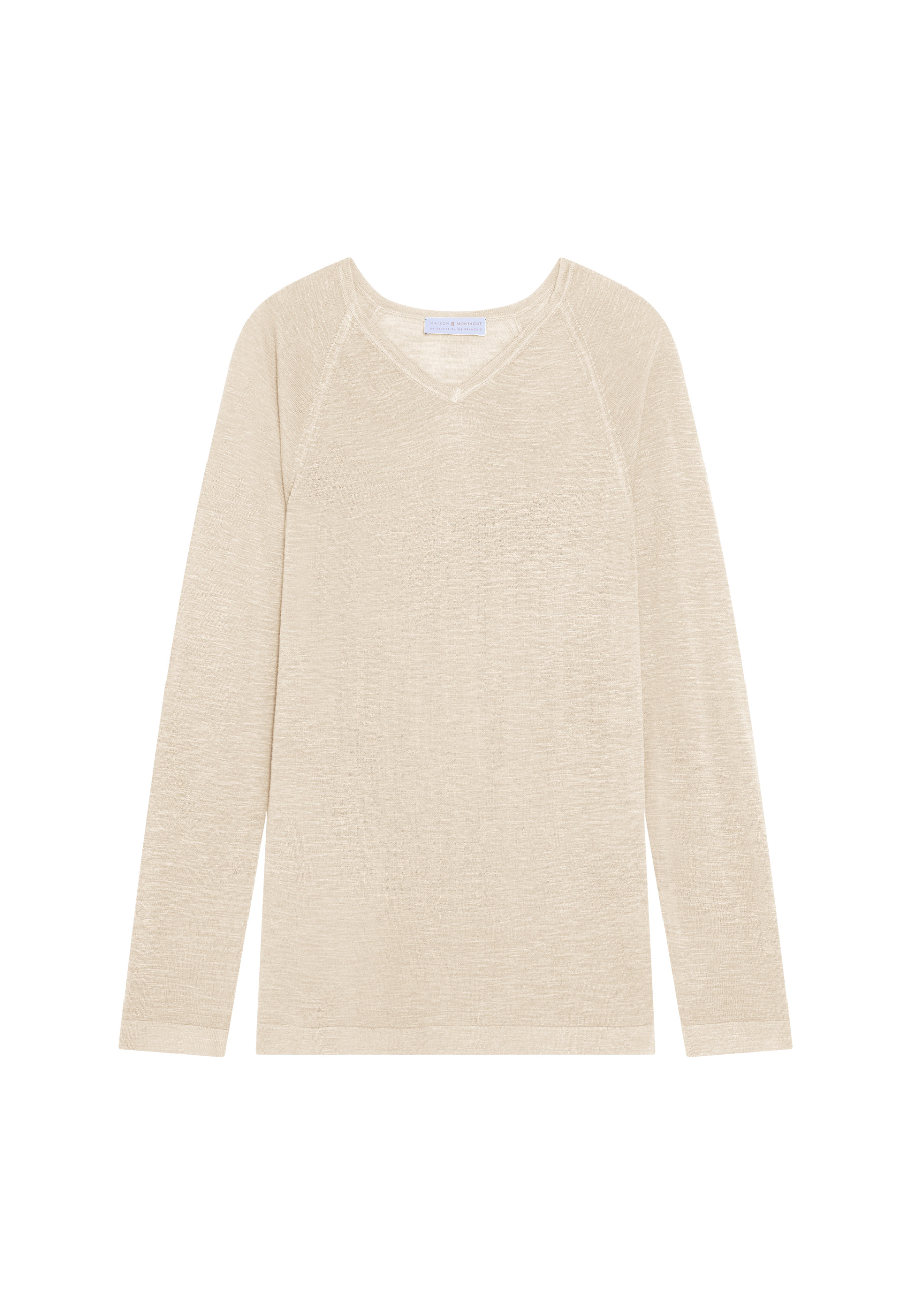 T-shirt en lin flammé manches raglan - Damon