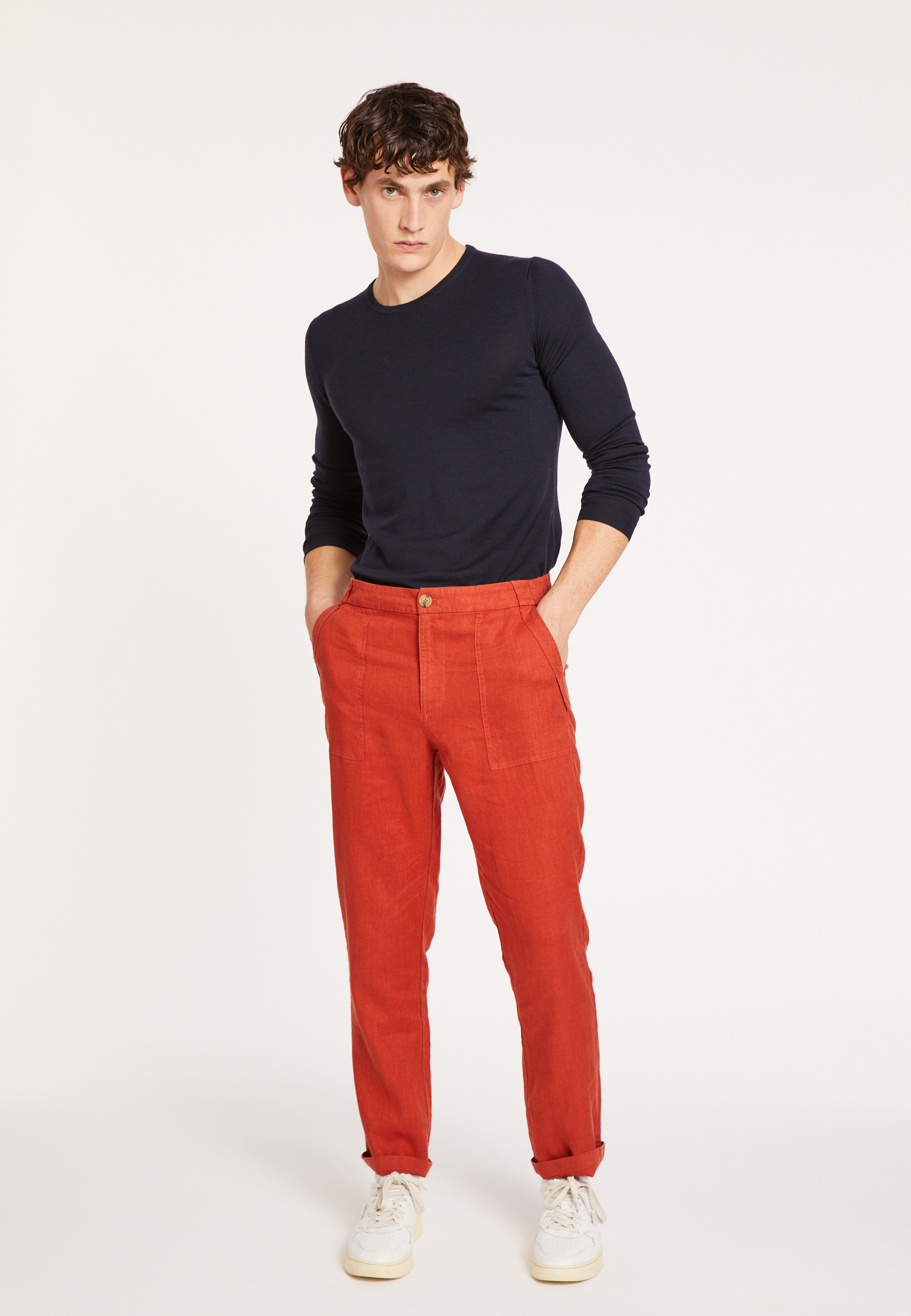 Linen pocket pants - Dimitri
