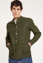 Linen buttoned jacket with pockets - Dallas
