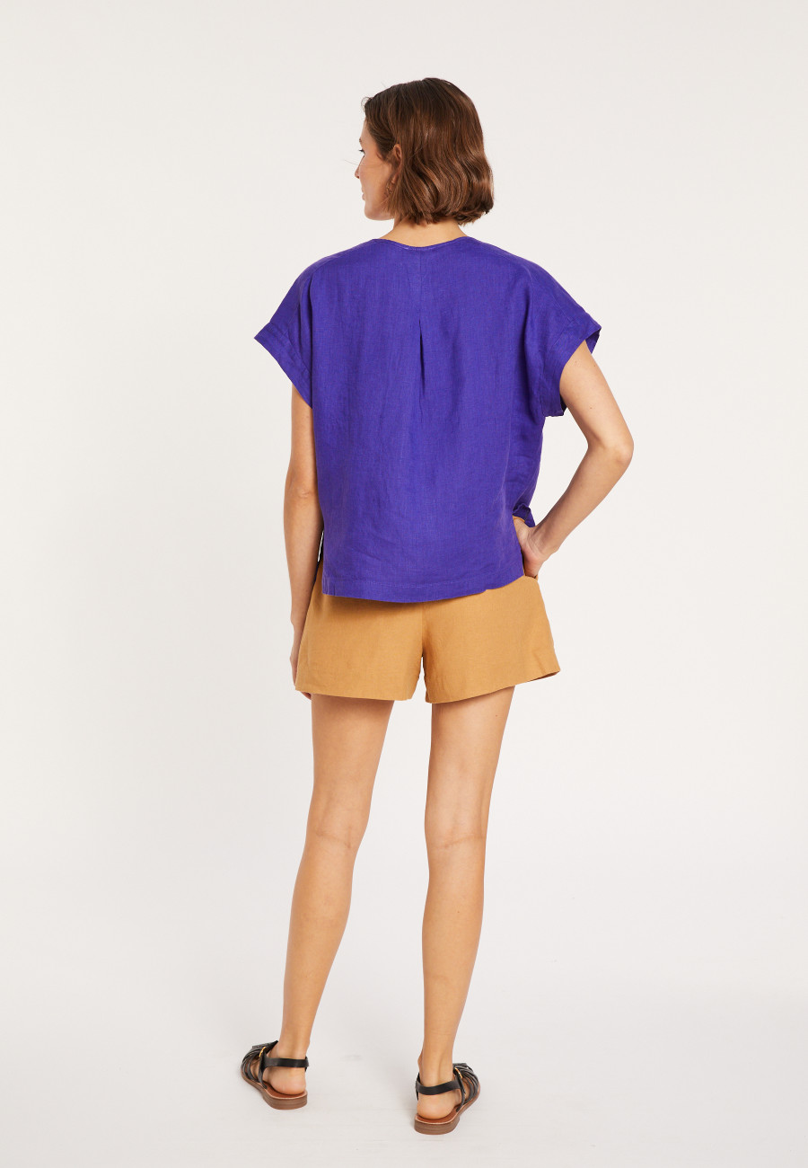 Blusa de linho - Virginie