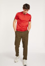 Polo manches courtes en Fil Lumière - Babar 8081 epice - 52 Rouge 