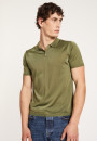 Short-sleeved polo shirt in Fil lumiere - Babar
