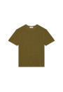 Brushed cotton round neck T-shirt - Don