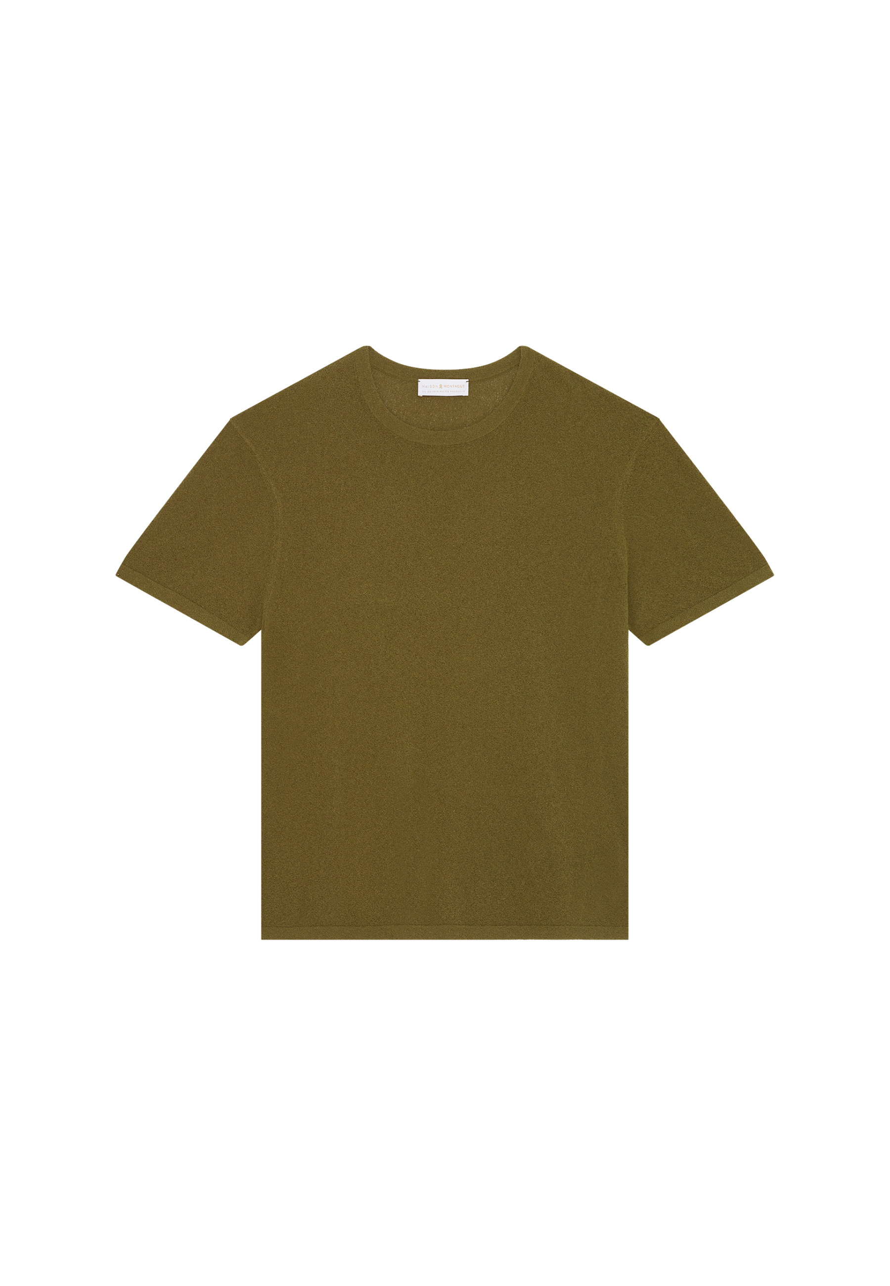 Brushed cotton round neck T-shirt - Don