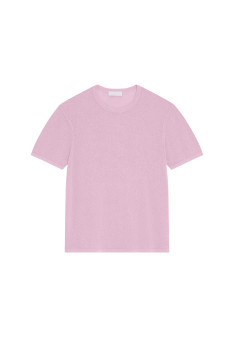 Brushed cotton round neck T-shirt - Don