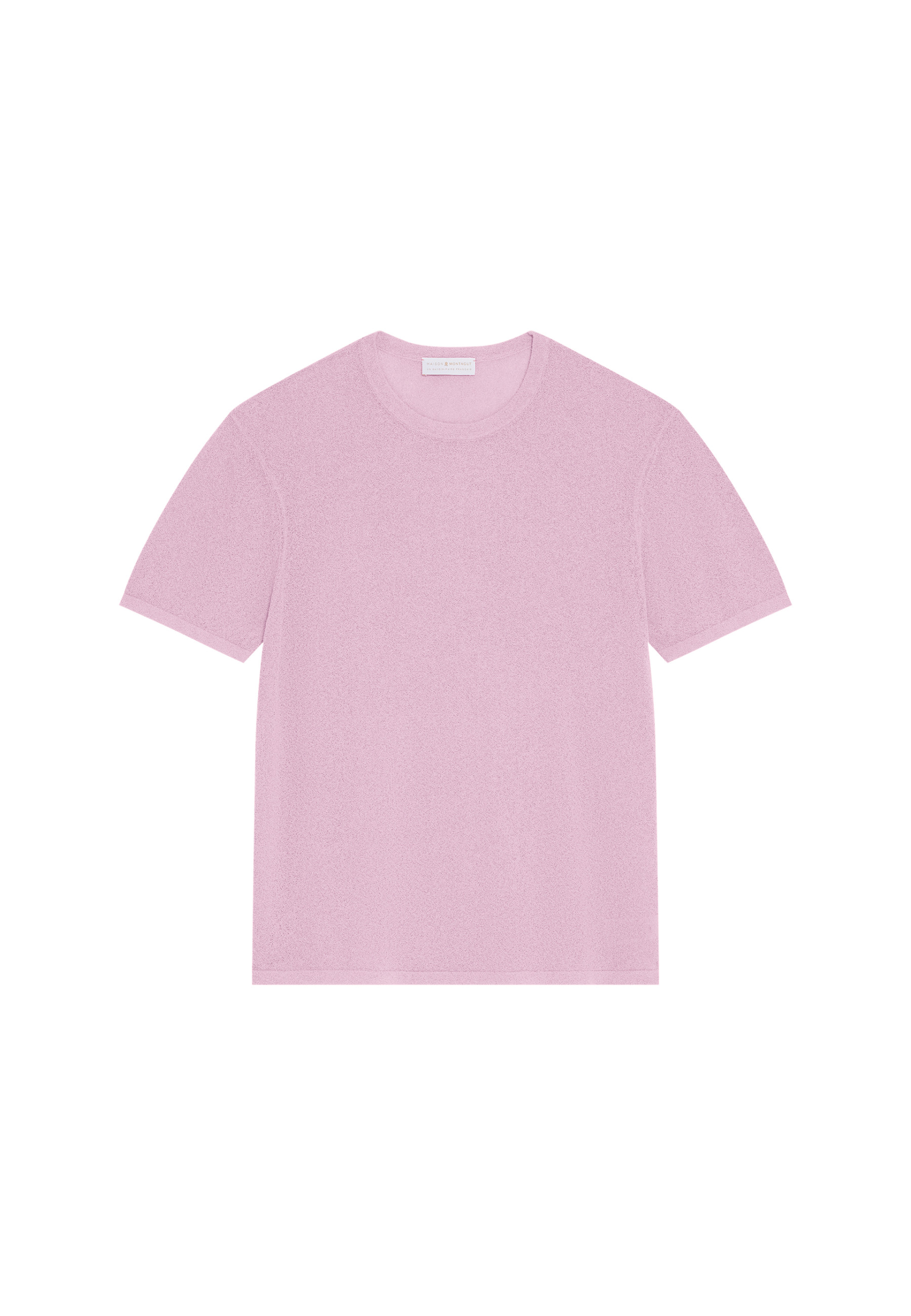 Brushed cotton round neck T-shirt - Don