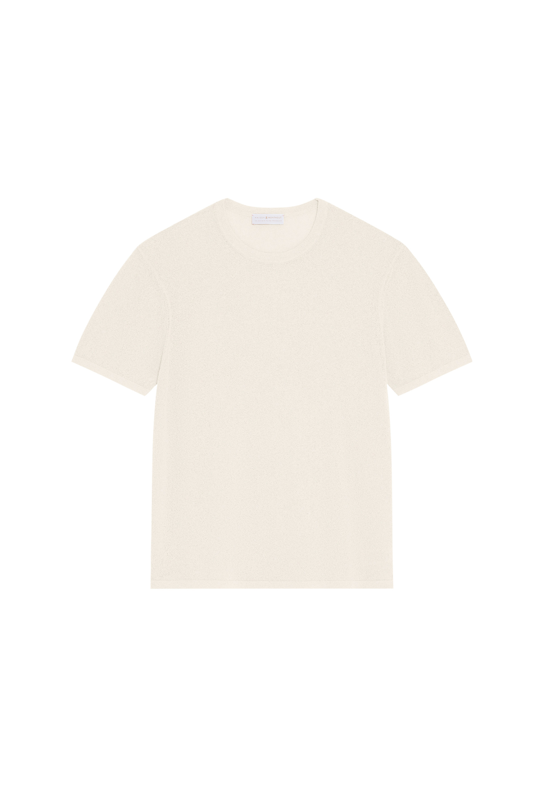 T-shirt col rond en coton brossé - Don 8091 lilas - 17 Violet