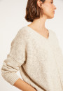 Pull ample coton et lin - Thalie 8001 ecru - 82 Ecru