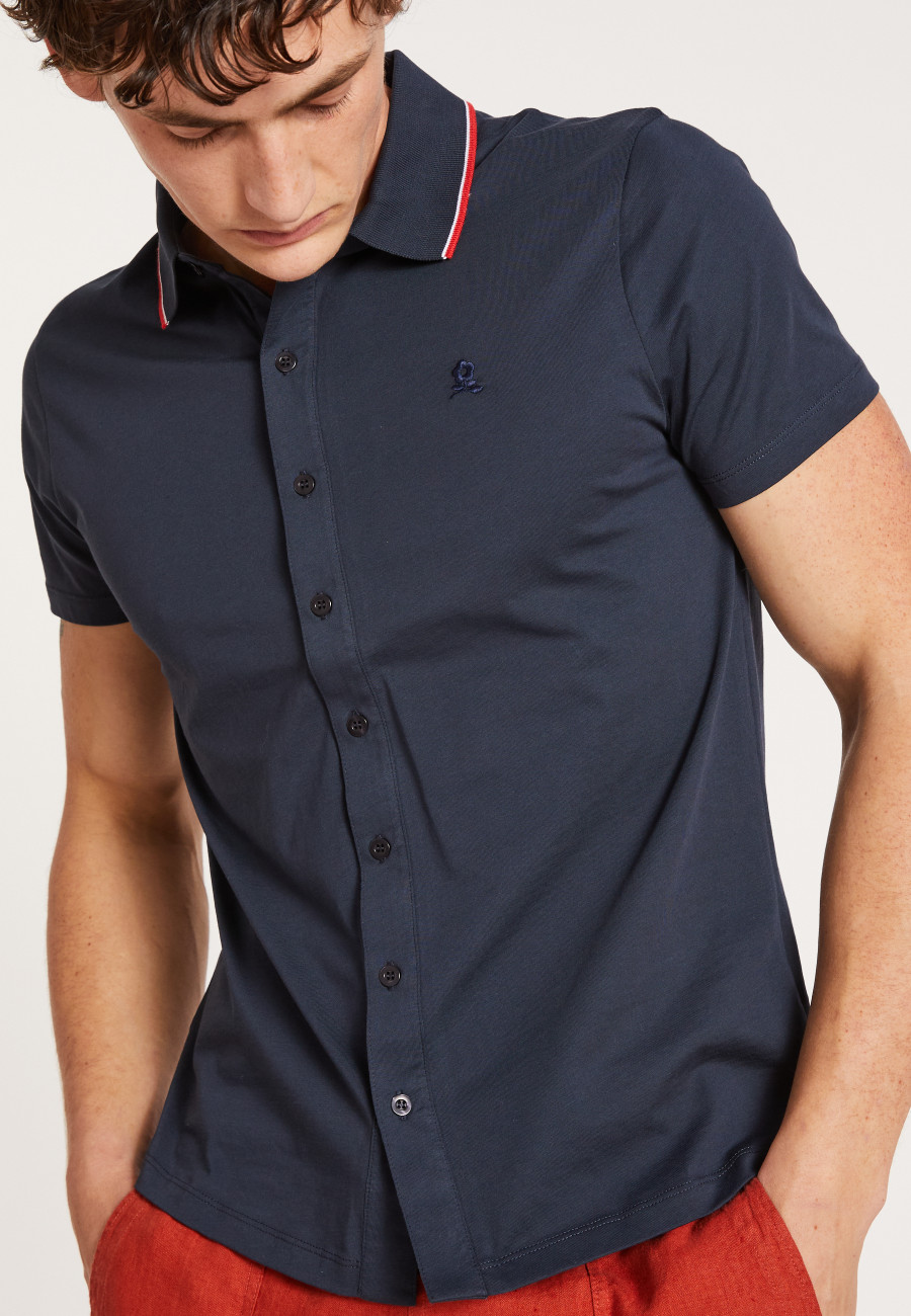 Camisa de malha de algodão - Baccara