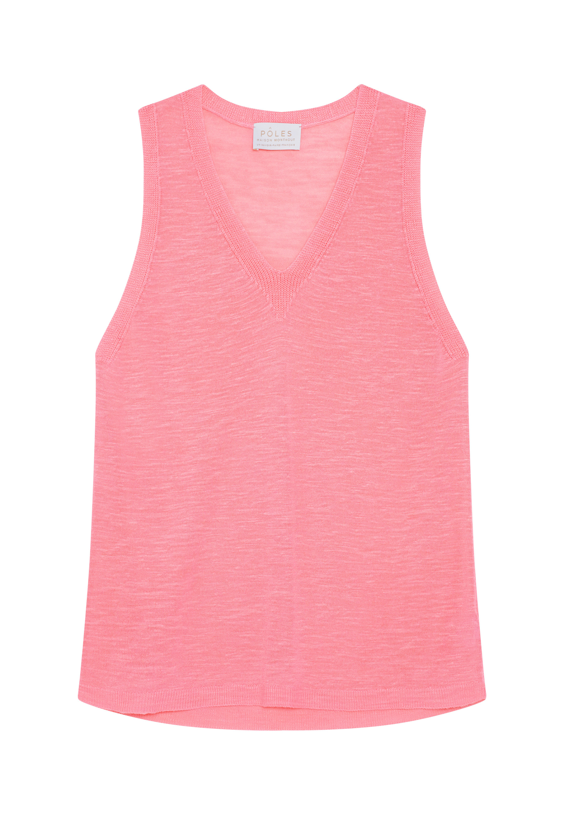 Slub linen tank top - Tahiti