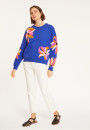 Fancy sweater in organic cotton - Mariane