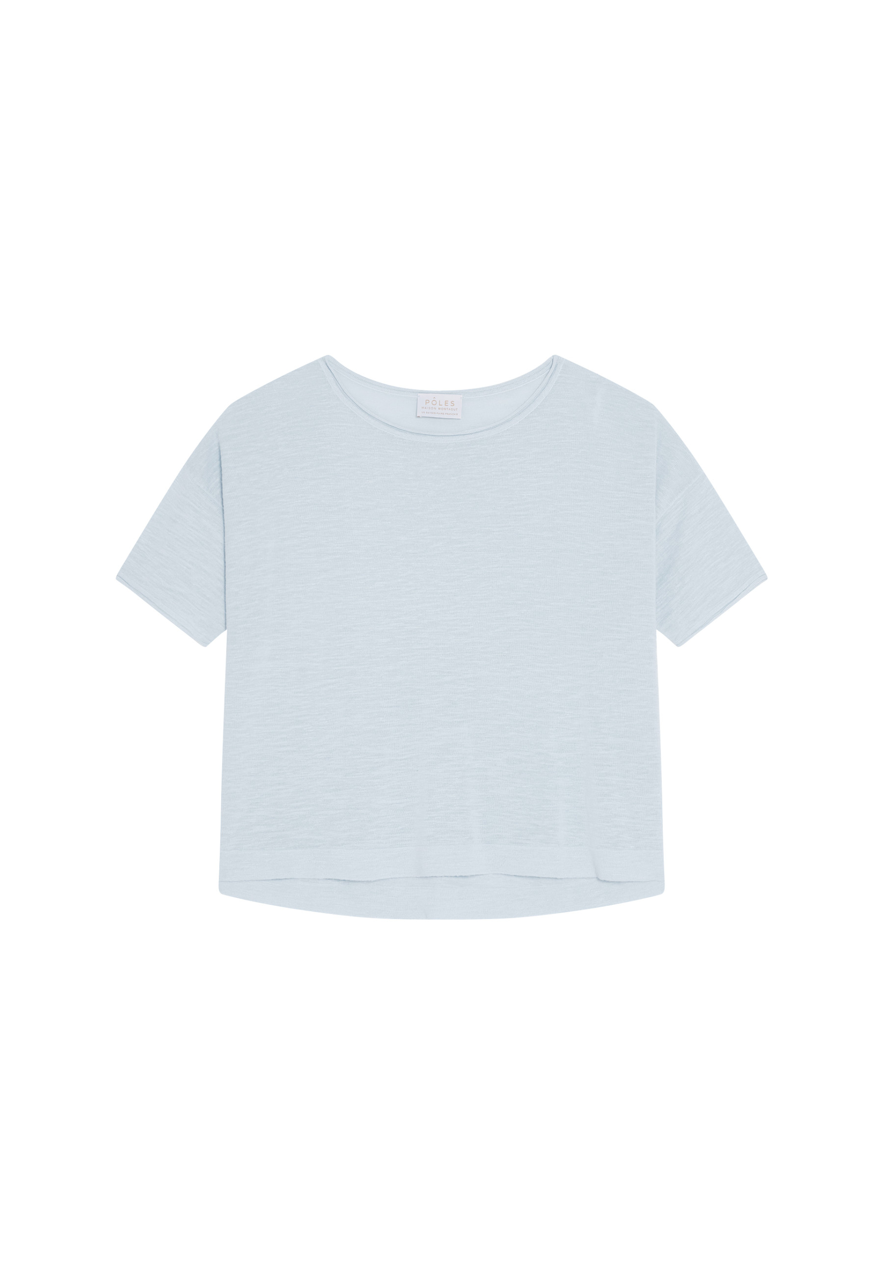 Flamed linen full sleeve elbow t-shirt - Taslim