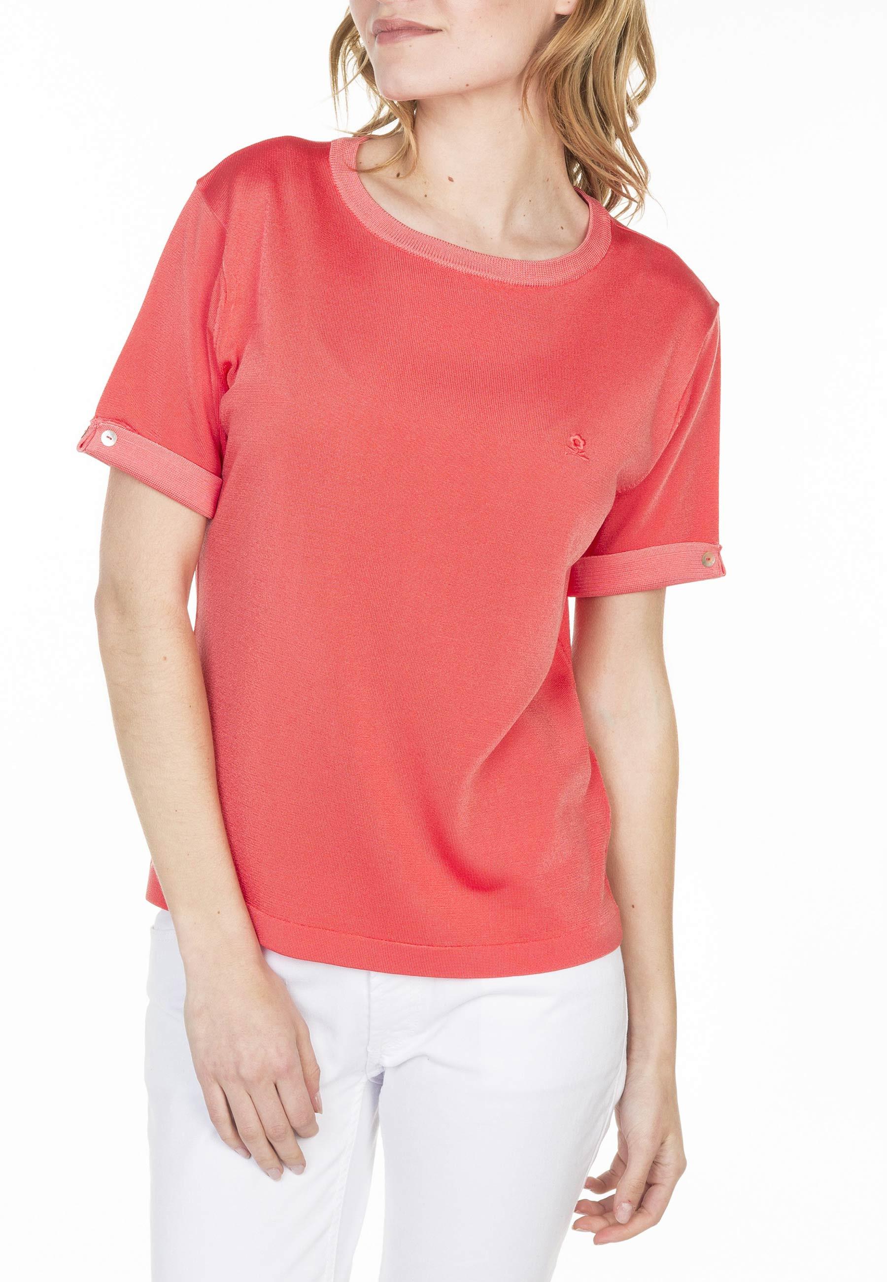 T-shirt uni manches fantaisie en Fil Lumière Laurie 4989 conciergerie-51 bordeaux