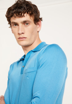 Long sleeves shirt made of fil lumière Boris