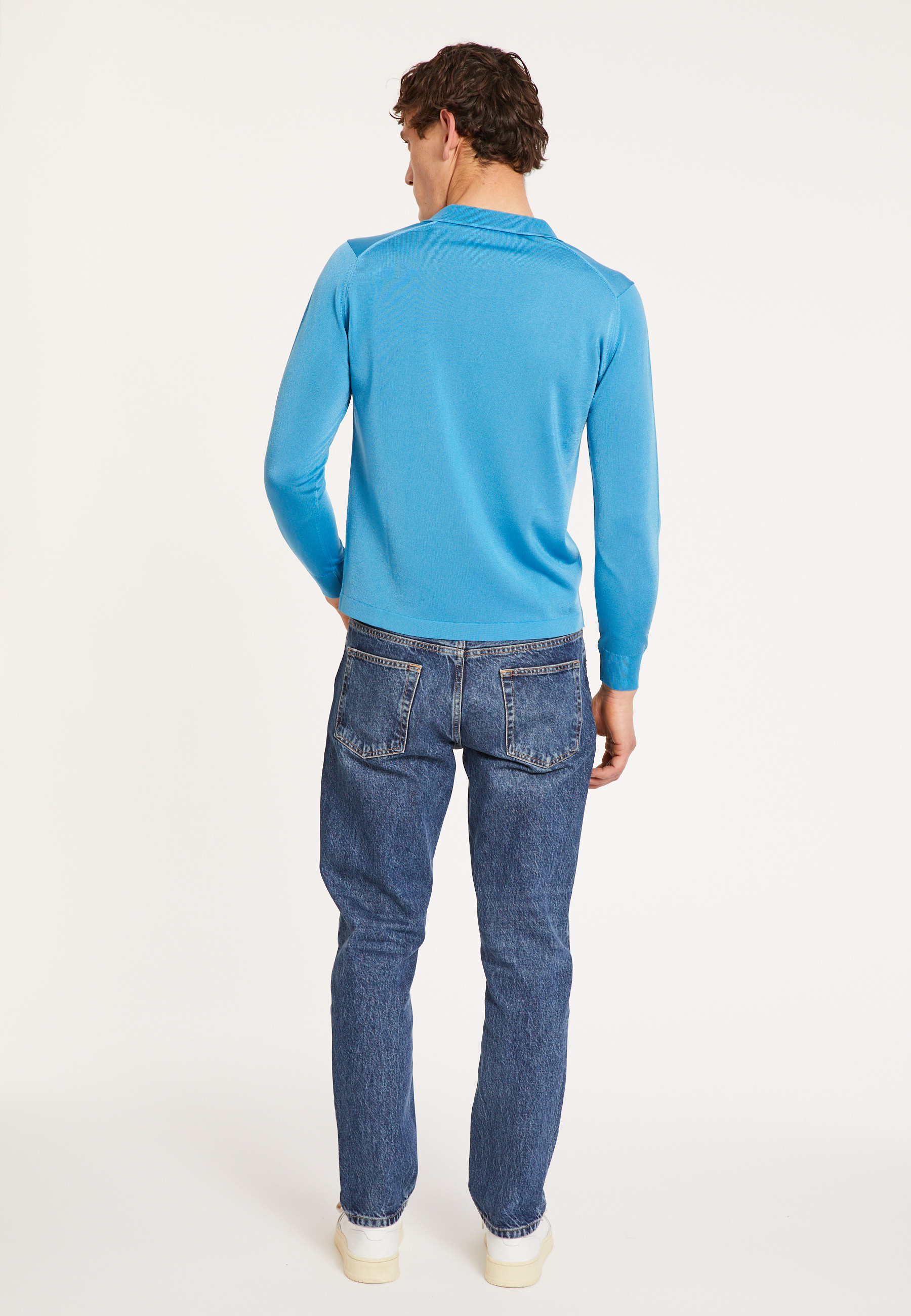 Long sleeves shirt made of fil lumière Boris