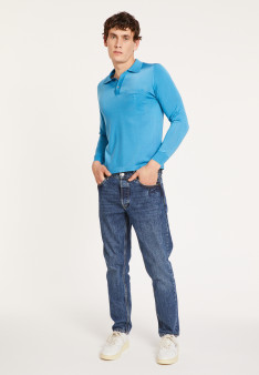 Long sleeves shirt made of fil lumière Boris