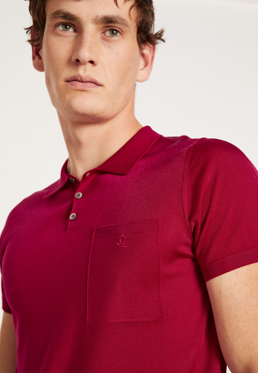 Fil Lumiere polo front pocket - Blaze