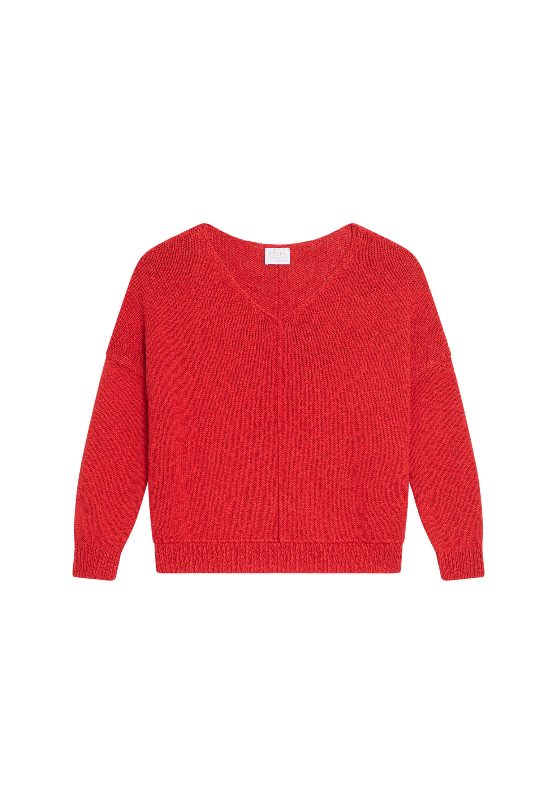 Loose cotton and linen jumper - Thalie