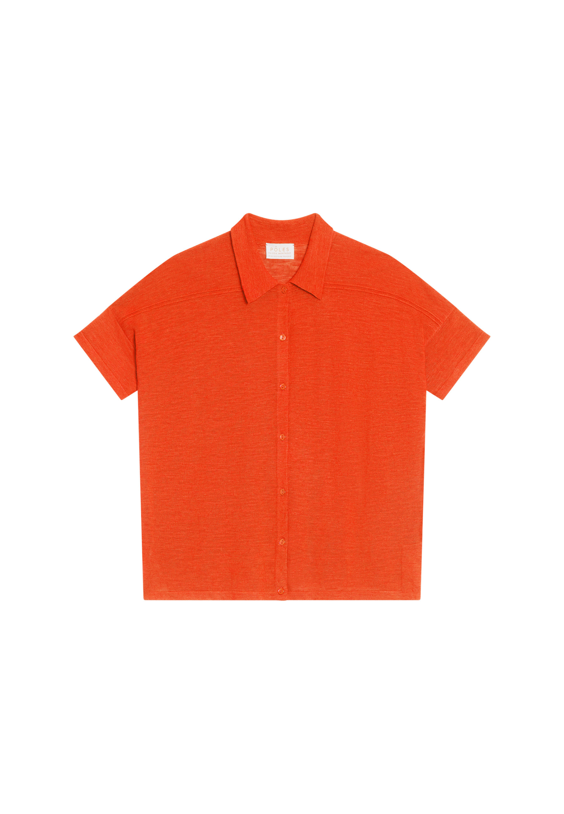 Flamed linen blouse - Pablito