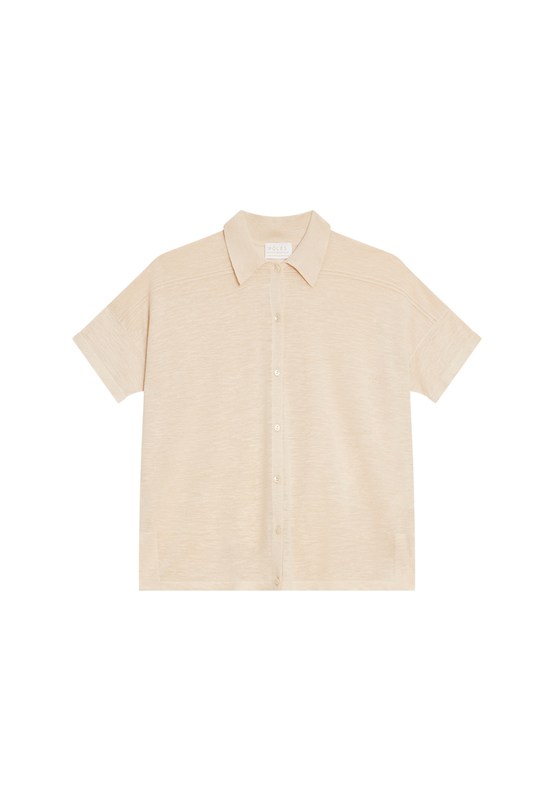 Flamed linen blouse - Pablito