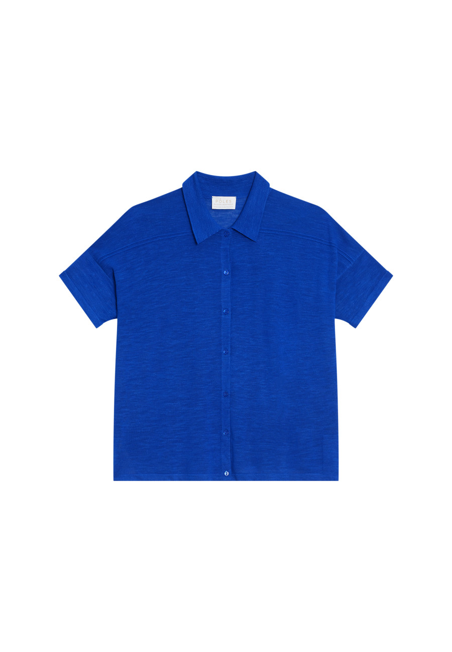 Flamed linen blouse - Pablito