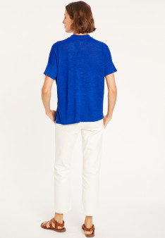 Flamed linen blouse - Pablito