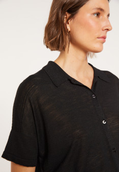 Flamed linen blouse - Pablito