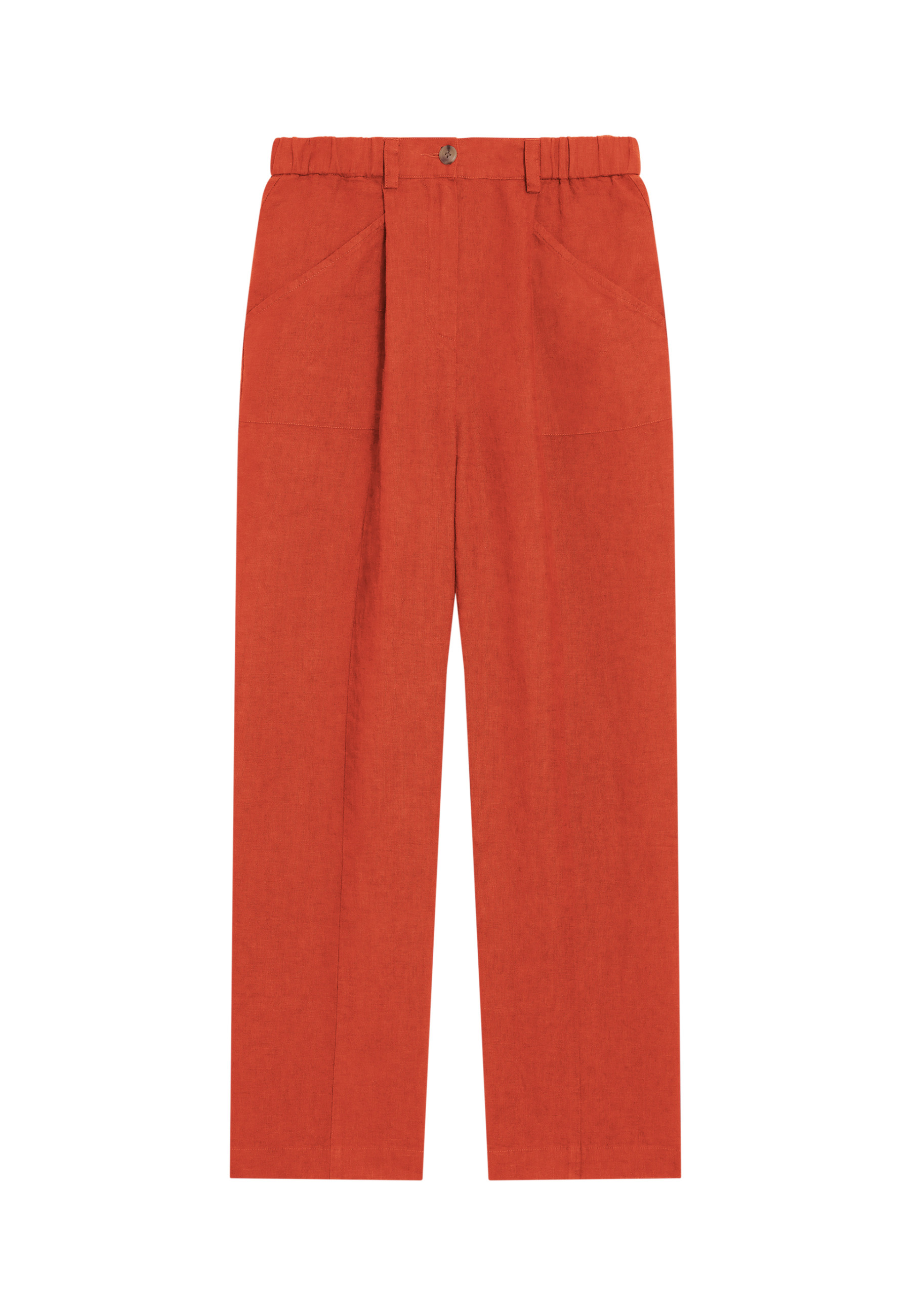 Linen pocket pants - Victoire