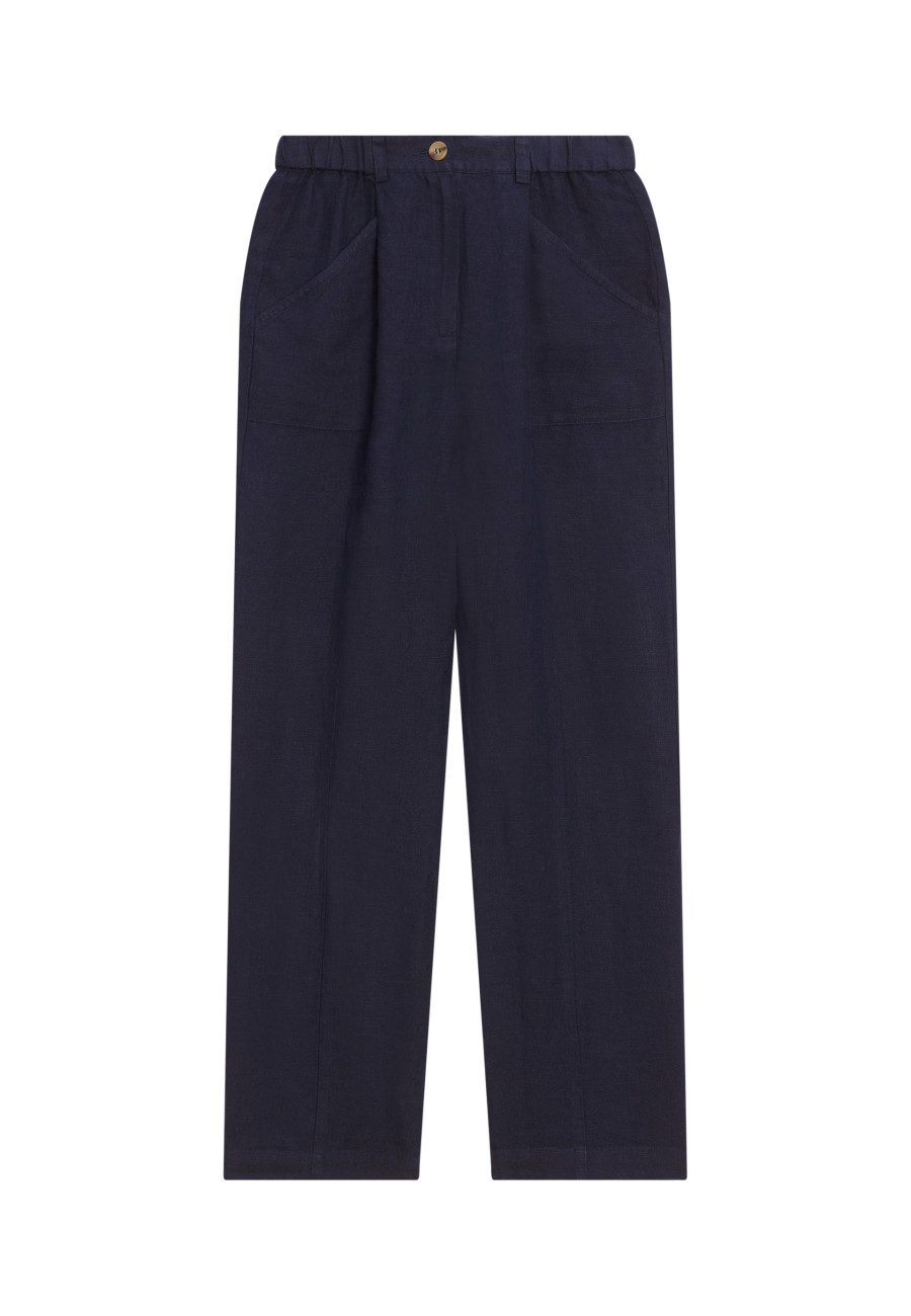 Linen pocket pants - Victoire