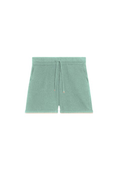Brushed cotton pocket shorts - Maze