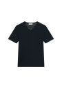 Slub linen V-neck T-shirt - Reuben